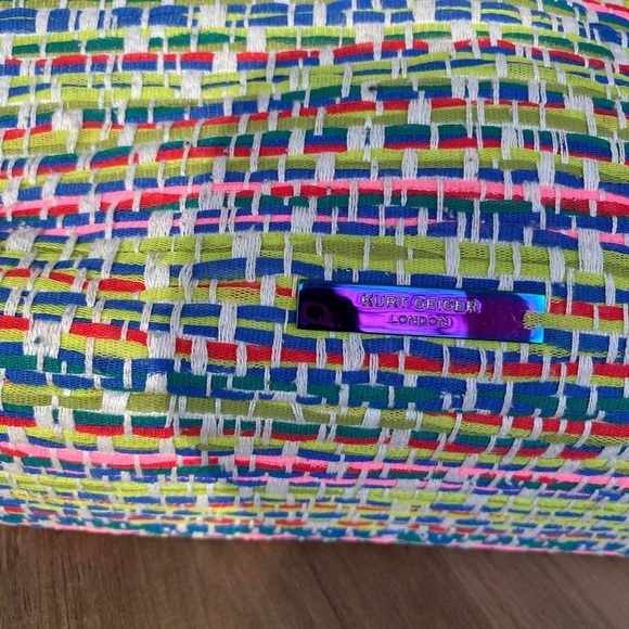 Kurt Geiger London Kensington Tweed Shoulder Bag - Picture 5 of 8